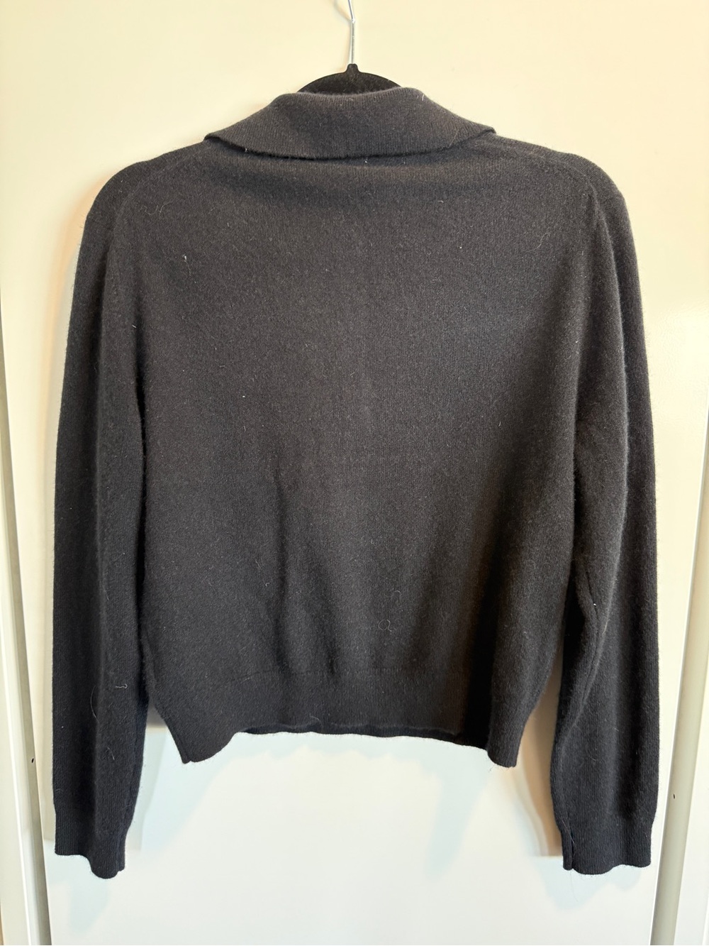 Aritzia Bare Cashmere Cellini Polo Sweater 100% Cashmere - Picture 5 of 5